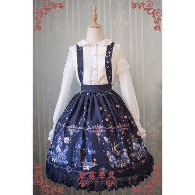 Strawberry Witch Alice In Dreamland Skirt